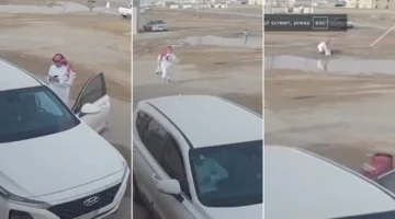 شاب سعودي ينقذ طفلاً من حفرة مياه في لحظات حاسمة